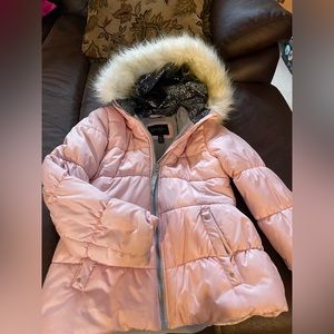 Girls Jessica Simpson puffer coat